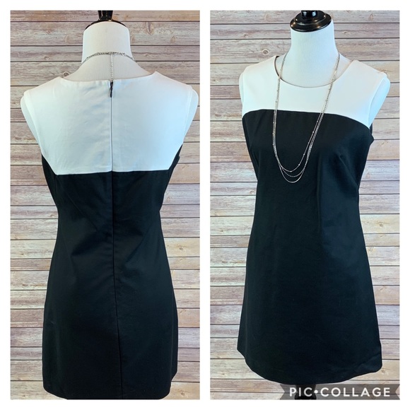 Worthington Color Block Career Dress 10P - Picture 1 of 5